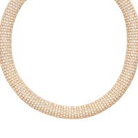 BOUCHERON, YELLOW GOLD AND DIAMOND NECKLACE