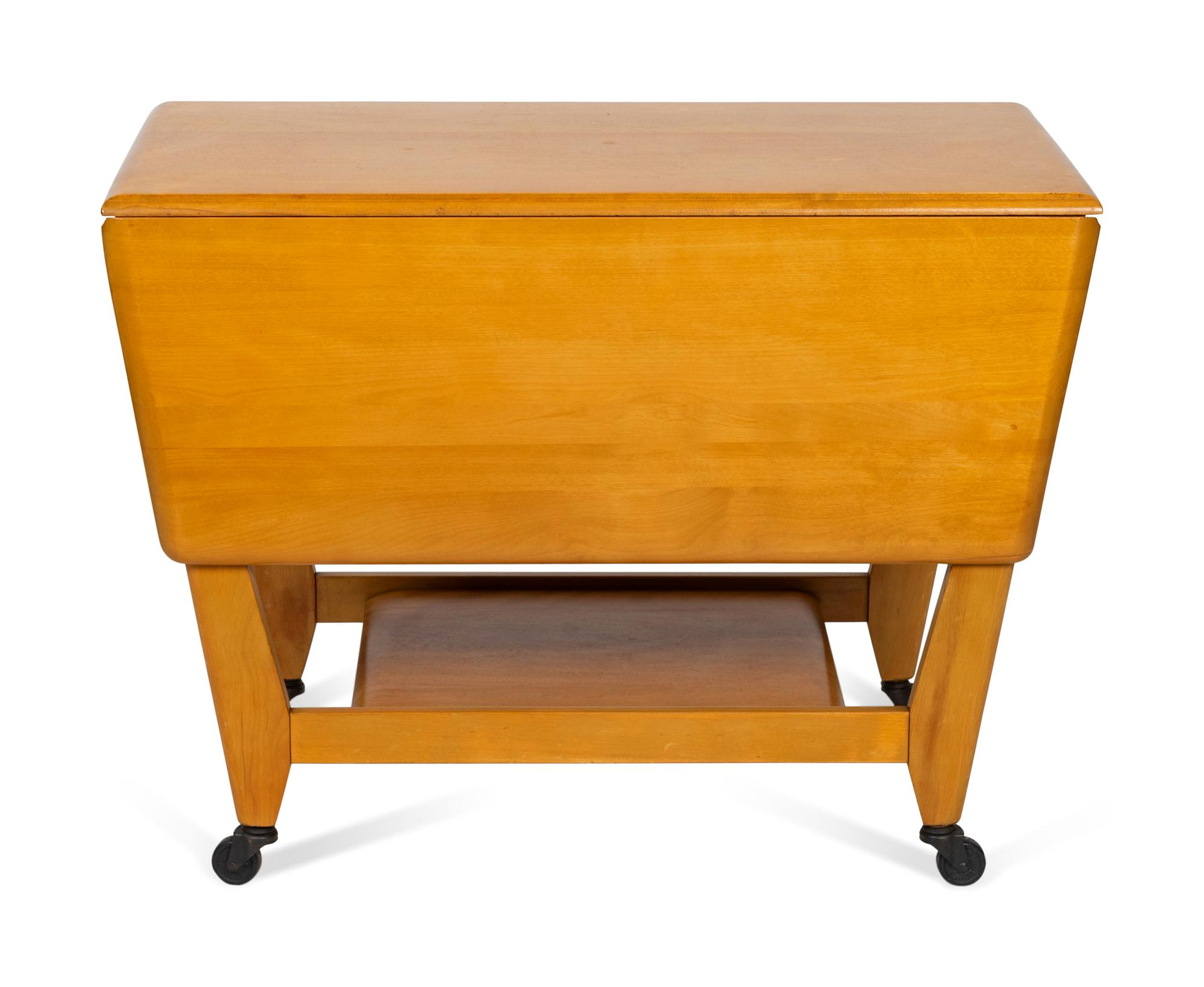 Heywood Wakefield Maple Drop Leaf Table — MID-20TH CENTURY