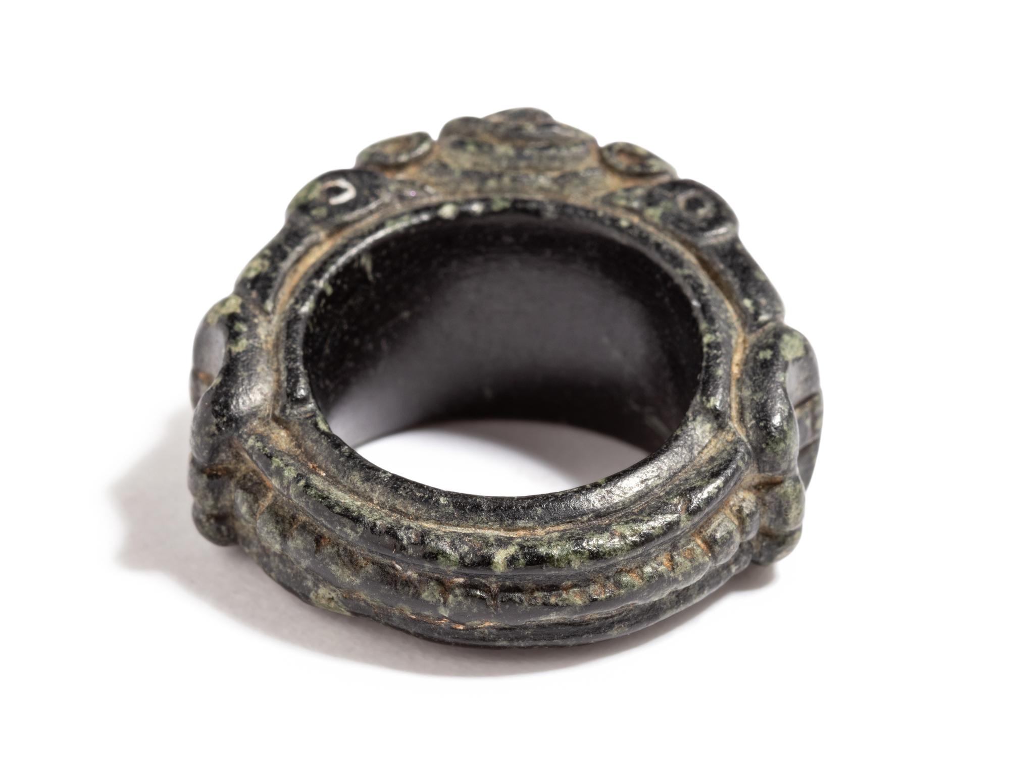A Gandharan Stone Amulet Ring