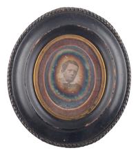 [EARLY PHOTOGRAPHY]. A group of 10 European daguerreotypes housed in wall frames, incl. family of 6 housed in wooden frame.