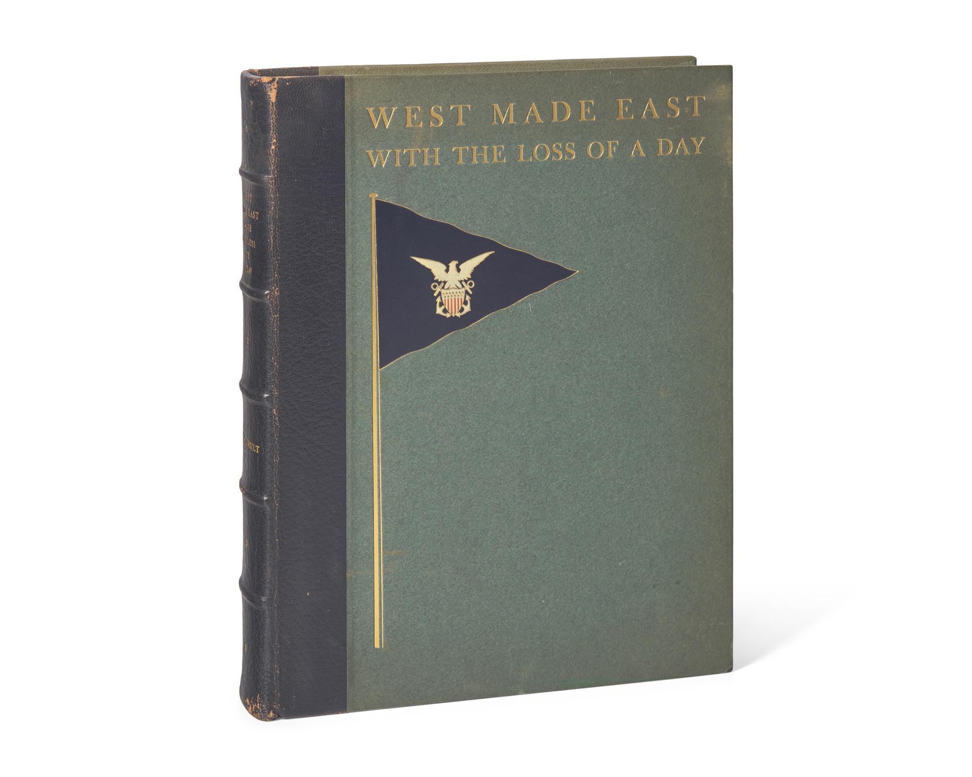 [Americana] Vanderbilt, William K. West Made East With The Loss of a Day A Chronicle of the First Circumnavigation of the Globe Under the United States Naval Reserve Yacht Pennant...