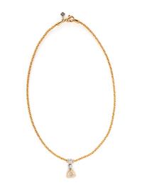 BOODLE & DUNTHORNE, GOLD, PLATINUM, AND DIAMOND NECKLACE