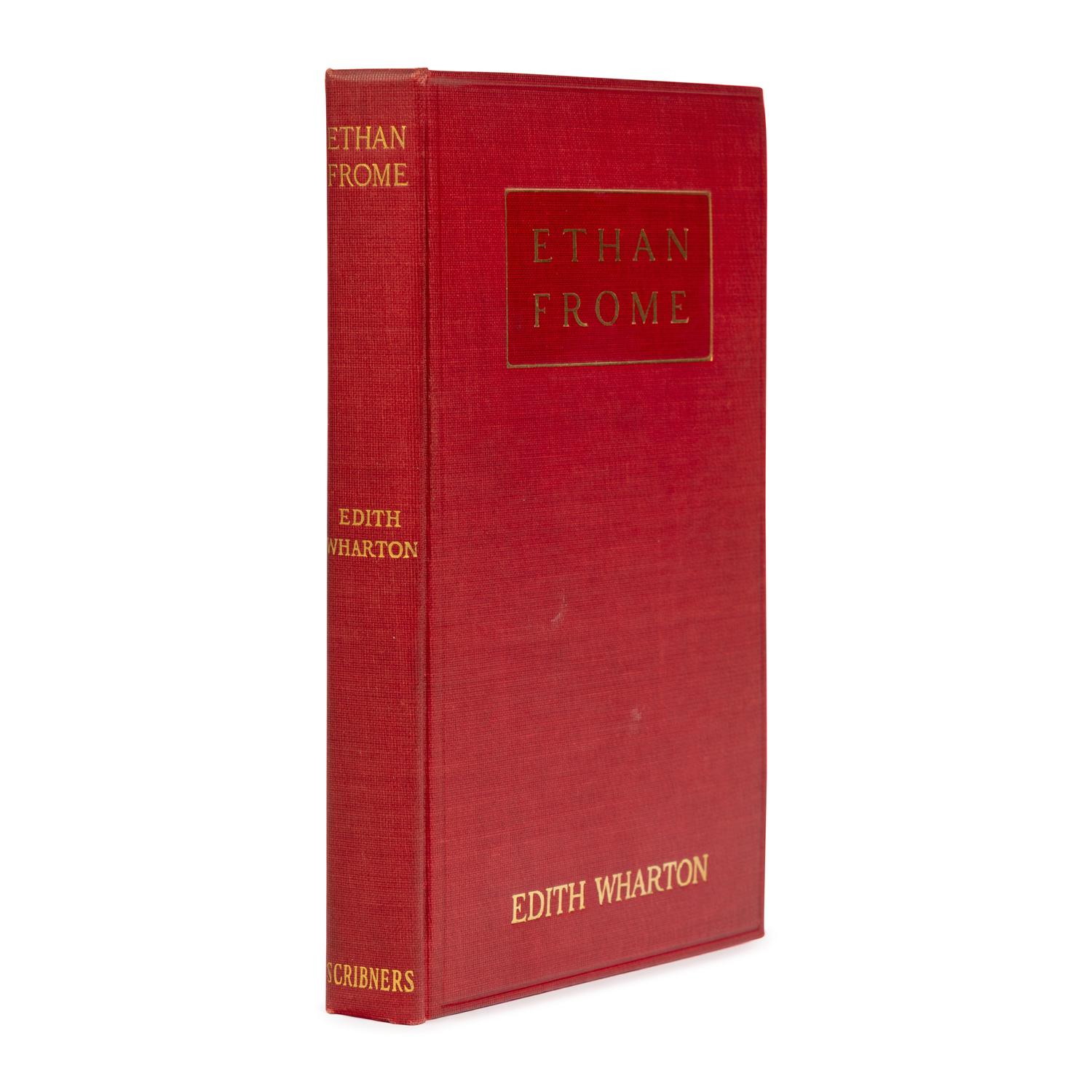 Wharton, Edith (1862-1937). Ethan Frome . New York: Charles Scribner's Sons, 1911.
