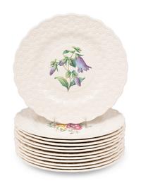 A Set of Twelve Spode Ceramic Dessert Plates