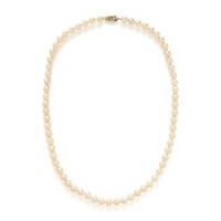 Cultured Pearl Necklace and Earrings