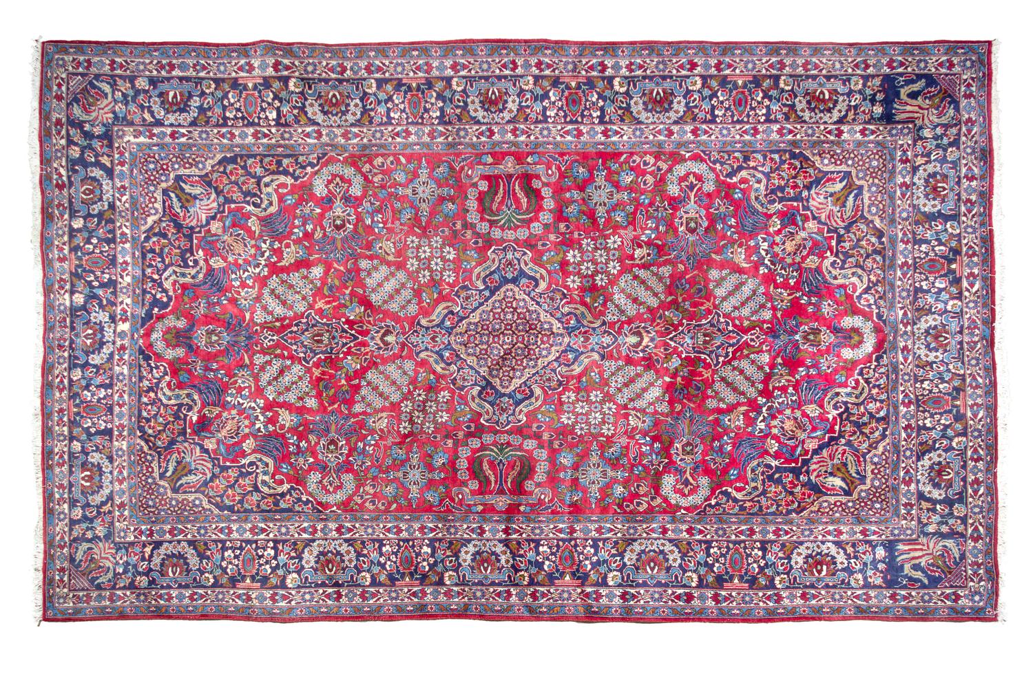 A Persian Room Sized Wool Rug