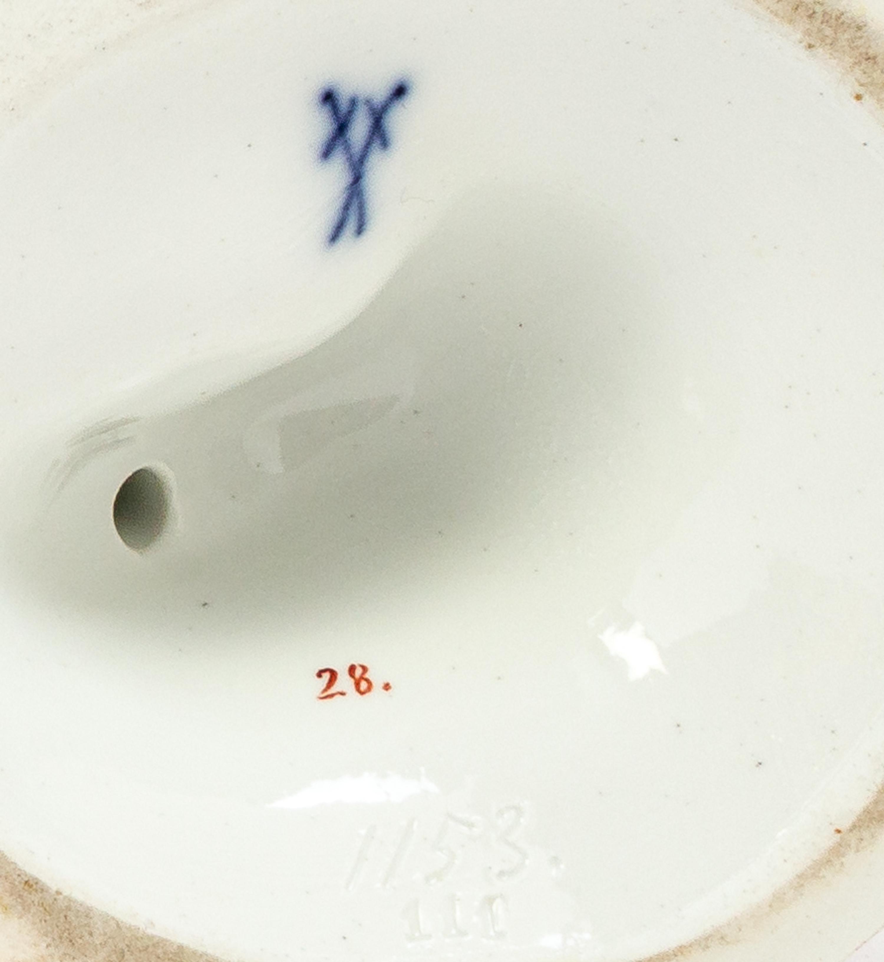 A Meissen Candelabra Group