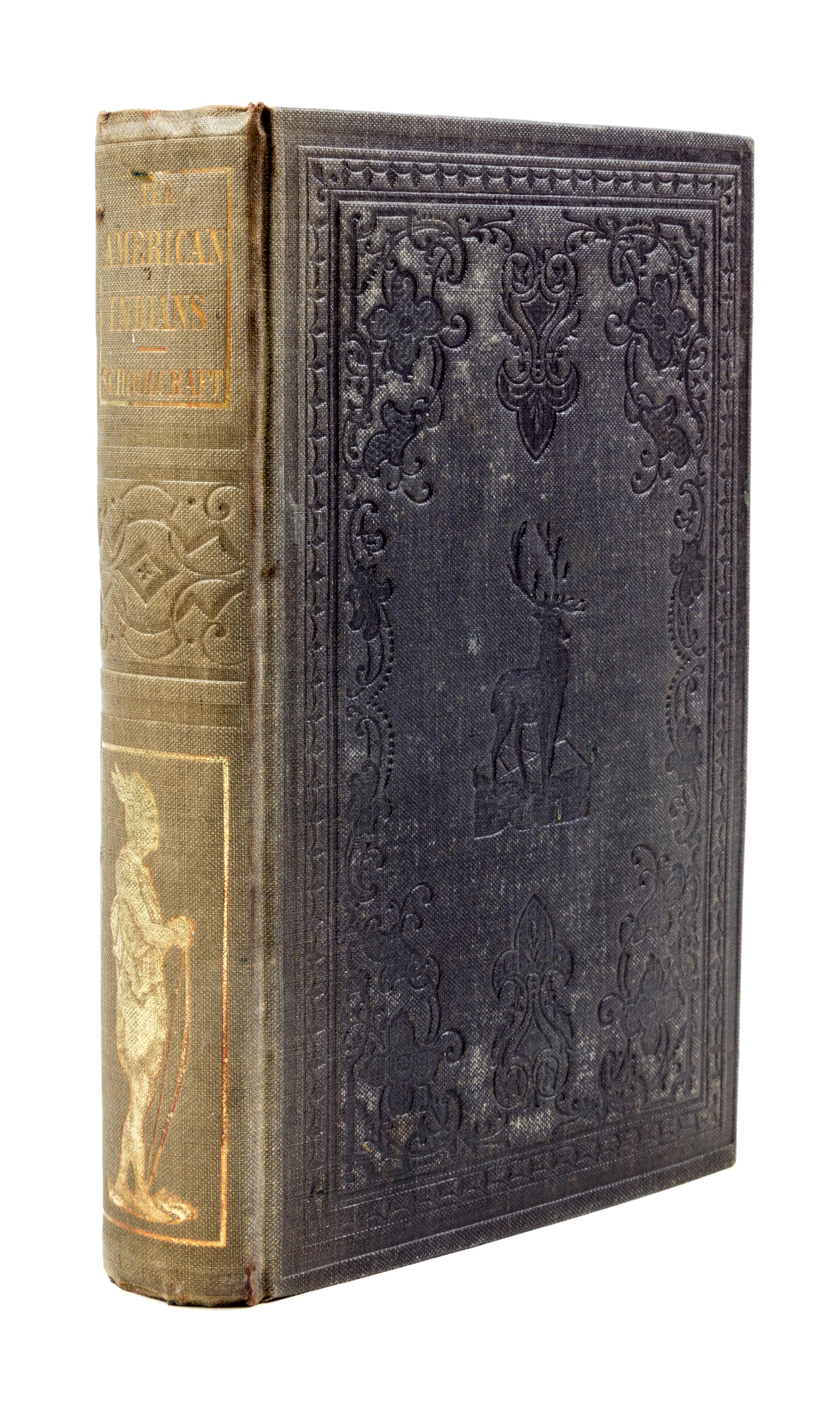 SCHOOLCRAFT, HENRY. The American Indians. Rochester, 1851.