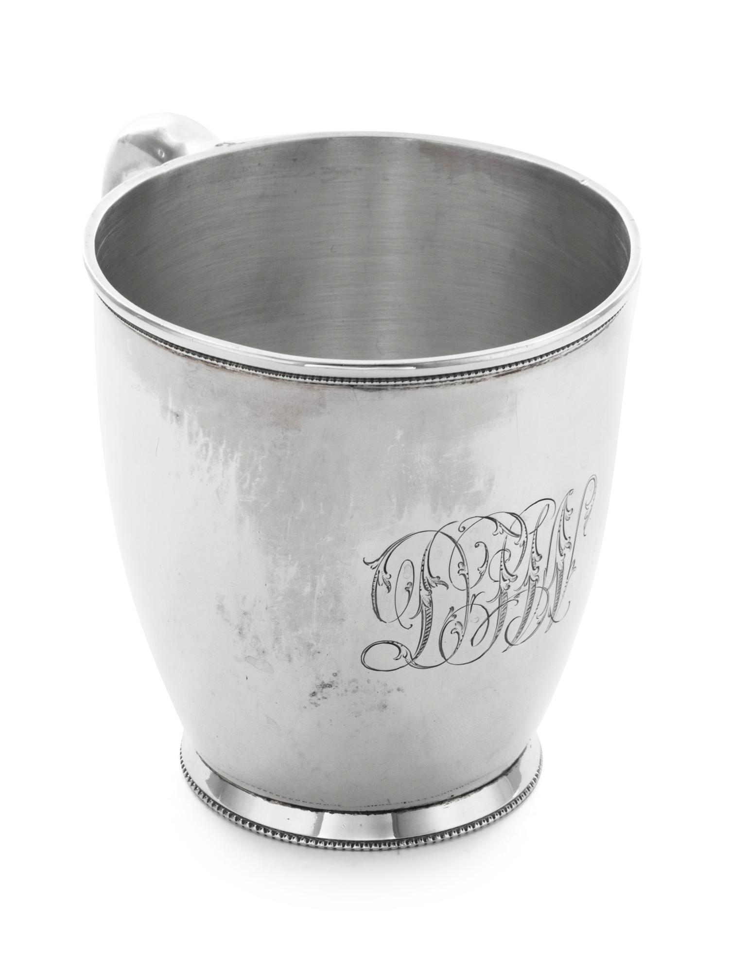 An American Silver Children's Mug