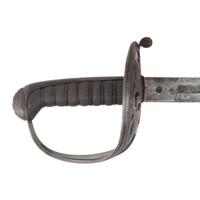Non-Regulation Staff & Field Officer's Sword of Lt. Isaiah Robison - 28th PVV - KIA at Peachtree Creek
