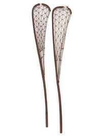 Haudenosaunee Lacrosse Sticks, Pair