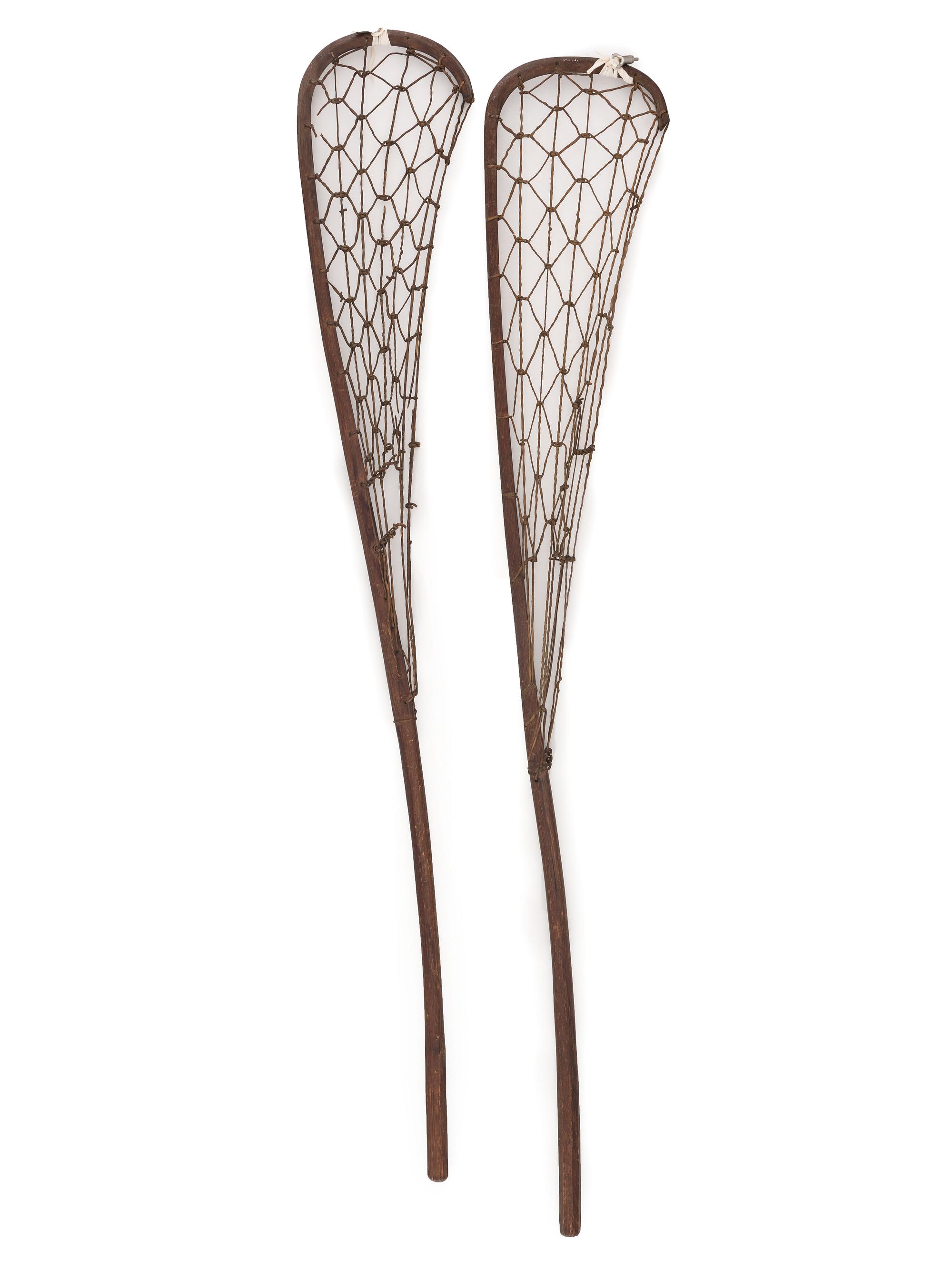Haudenosaunee Lacrosse Sticks, Pair