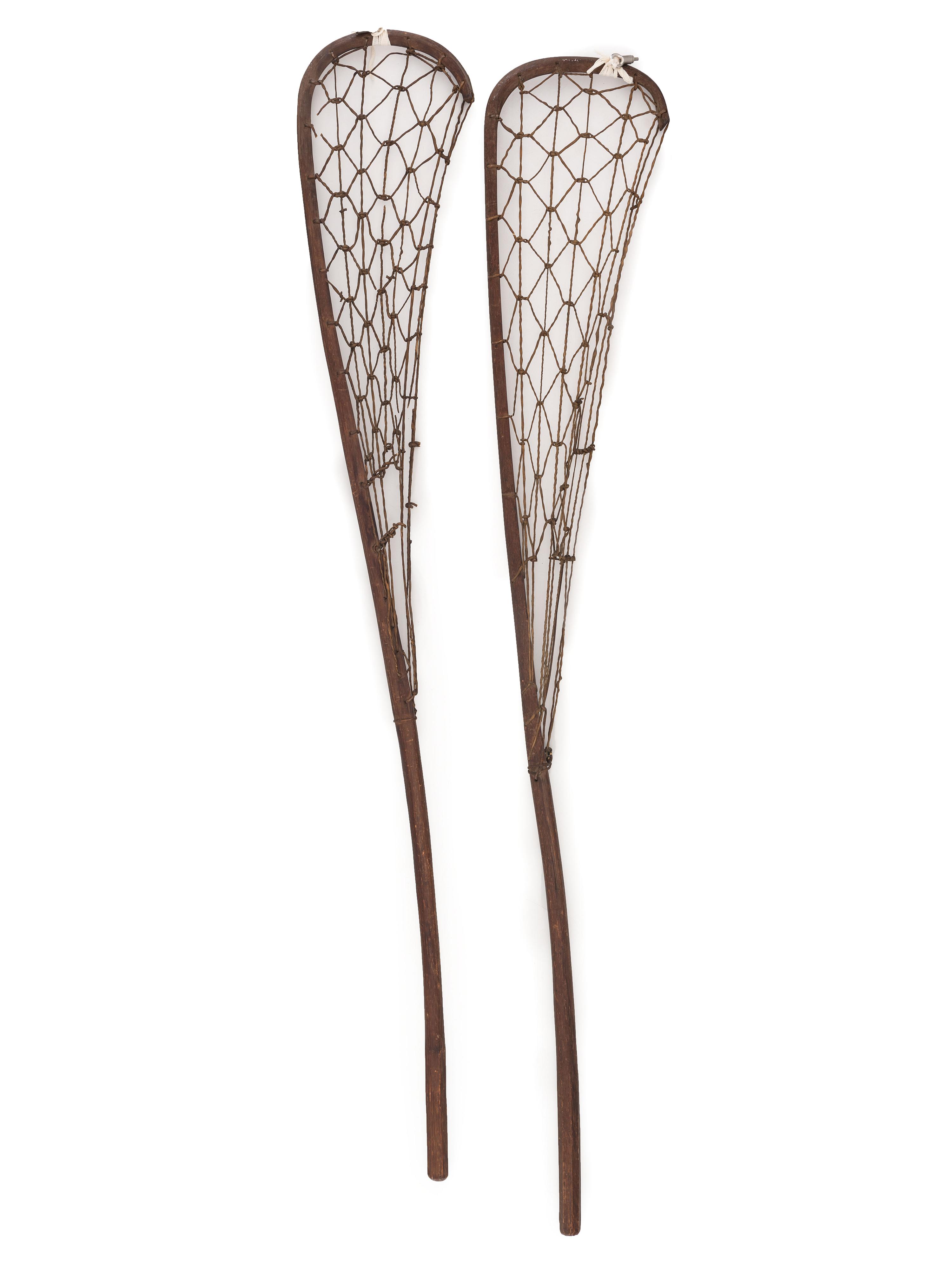 Haudenosaunee Lacrosse Sticks, Pair