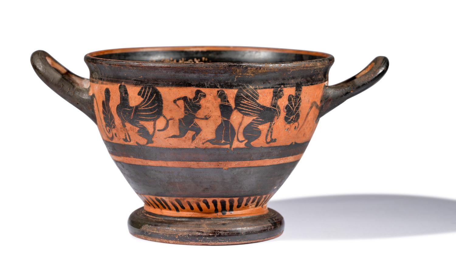 An Attic Black-Figured Skyphos