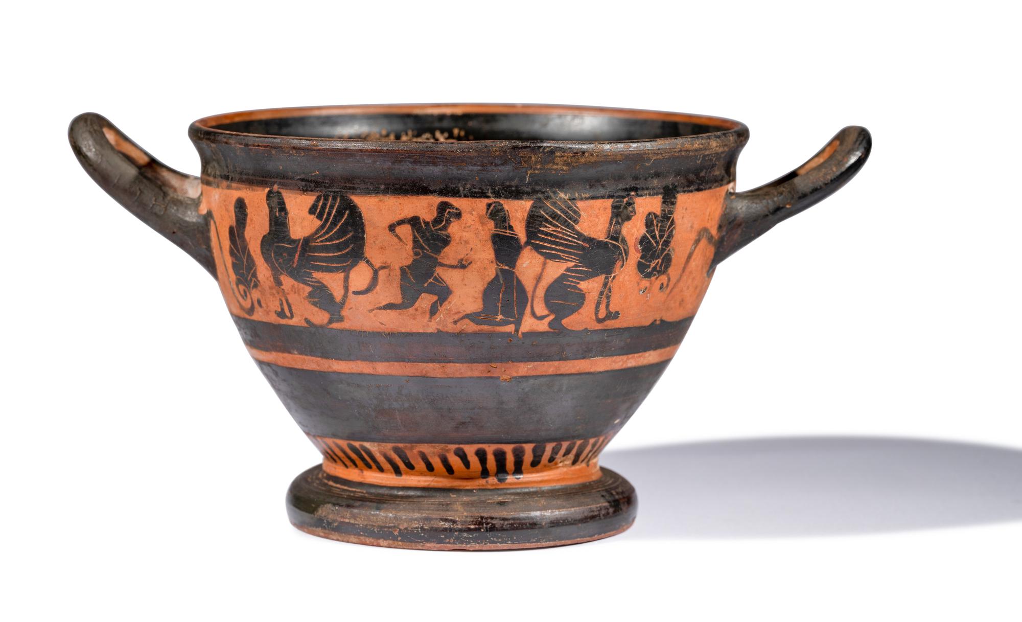 An Attic Black-Figured Skyphos