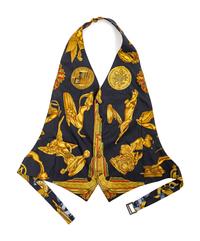 Hermes Black Silk Vest