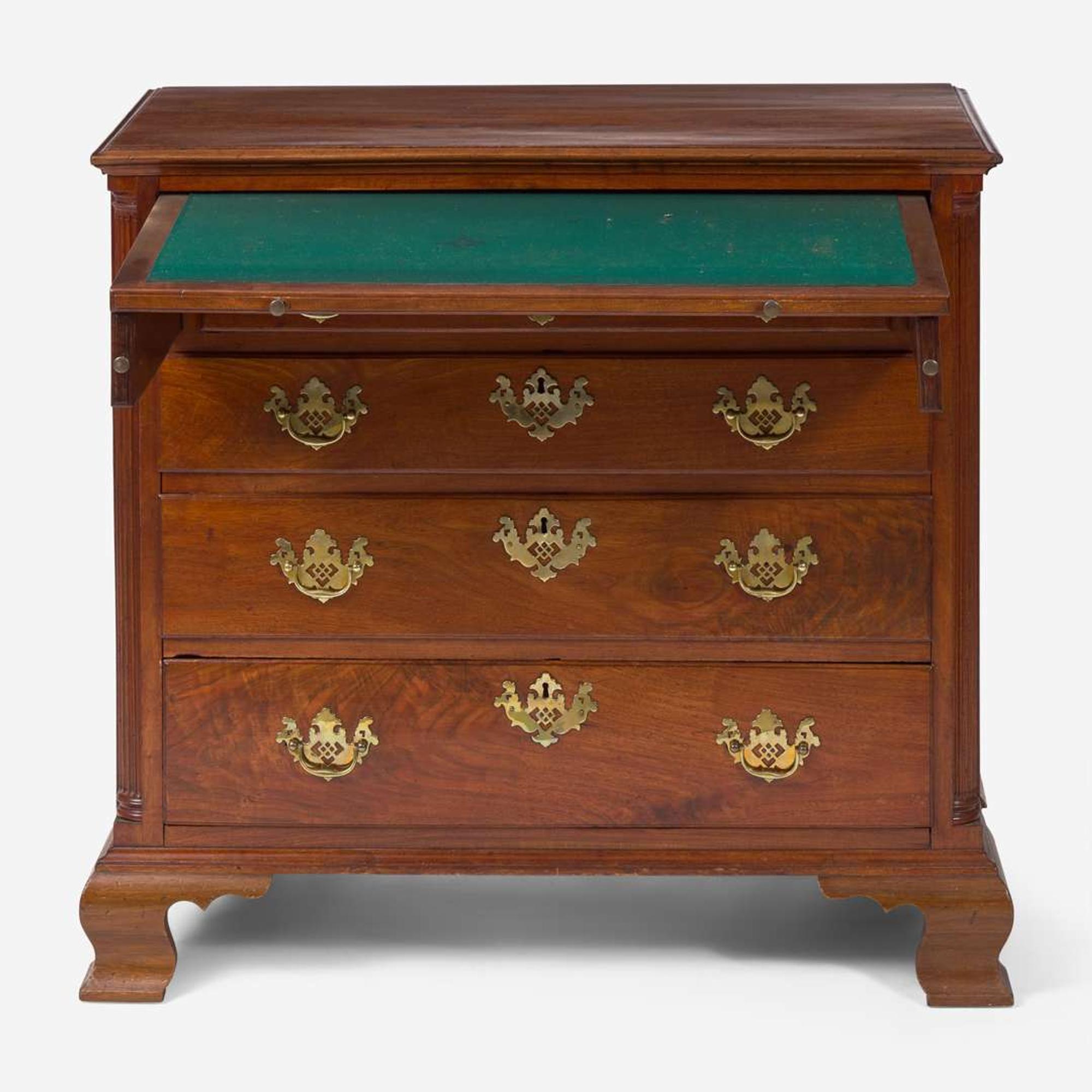 A Chippendale walnut chest of drawers Southeastern Pennsylvania, circa 1770