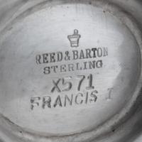 A Pair of American Silver Casters