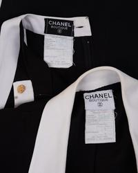 Chanel Linen Dress and Jacket Ensemble, 1990s