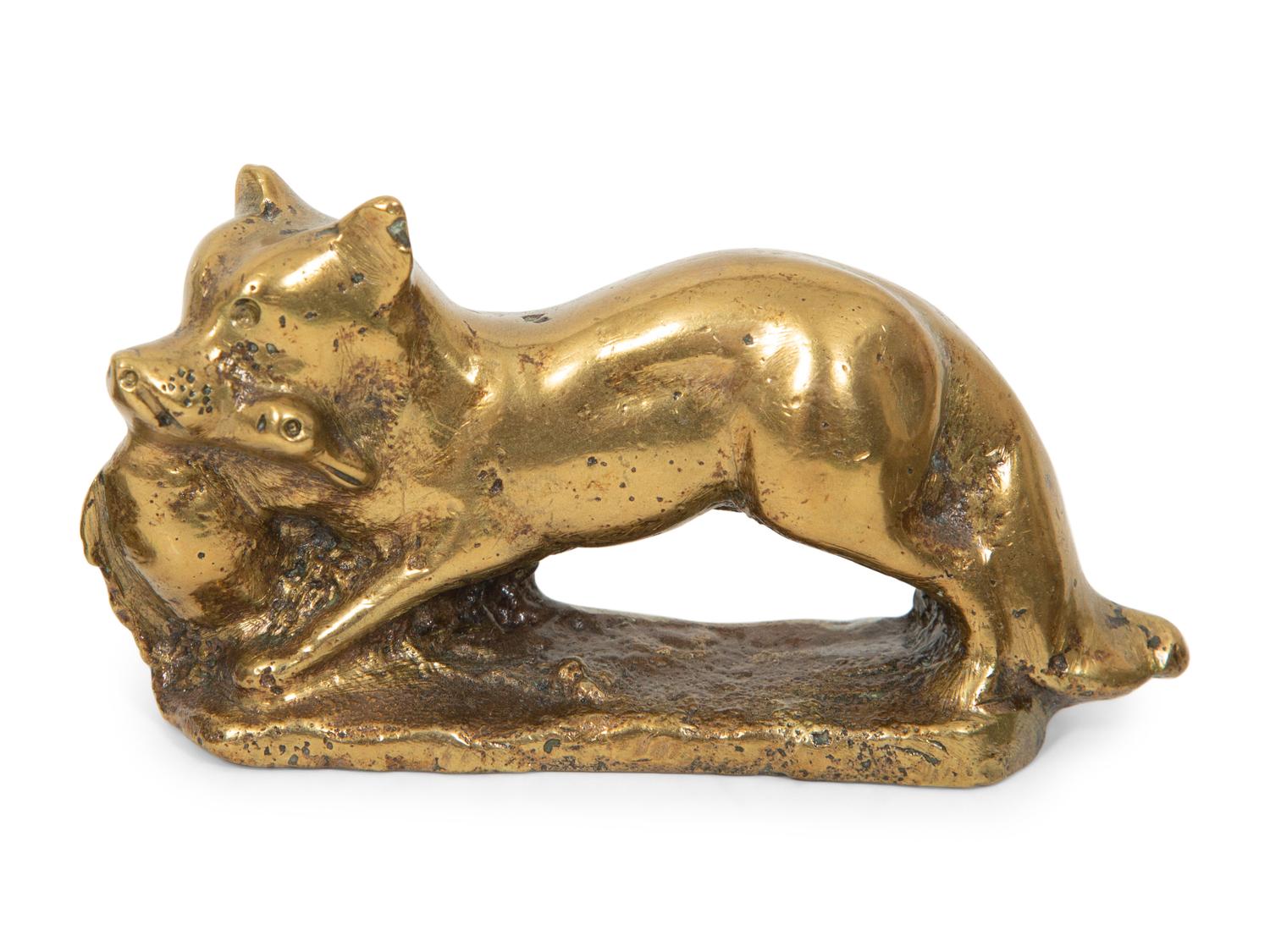 Three English Animal Paperweights