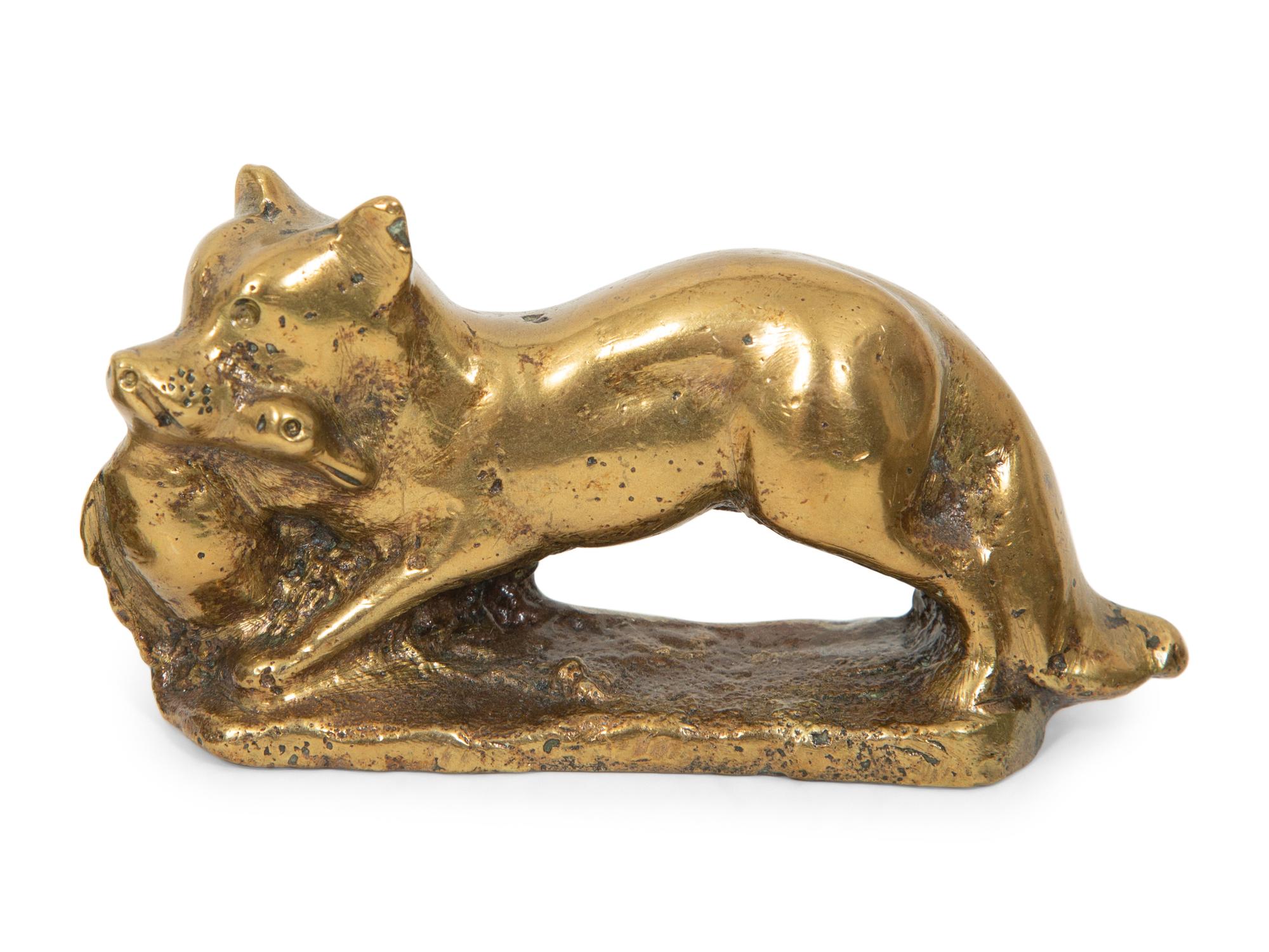 Three English Animal Paperweights