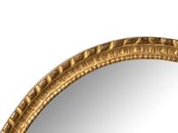 A Late George III Giltwood Dressing Mirror