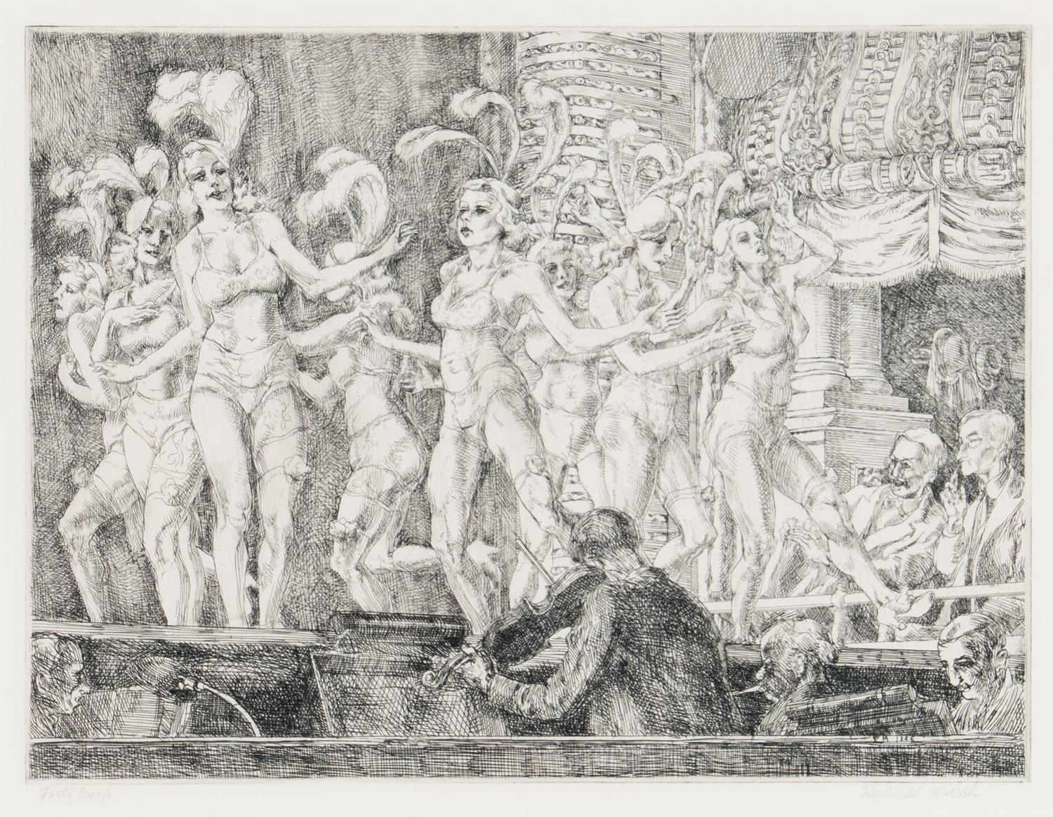 Minsky's New Gotham Chorus, ca 1936