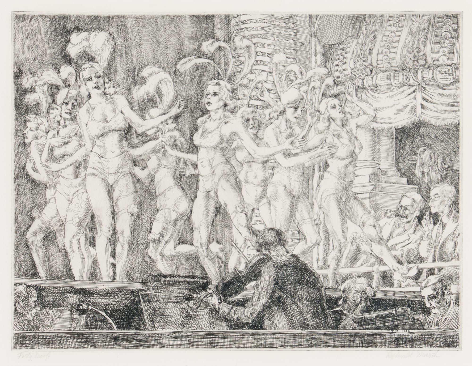 Minsky's New Gotham Chorus, ca 1936