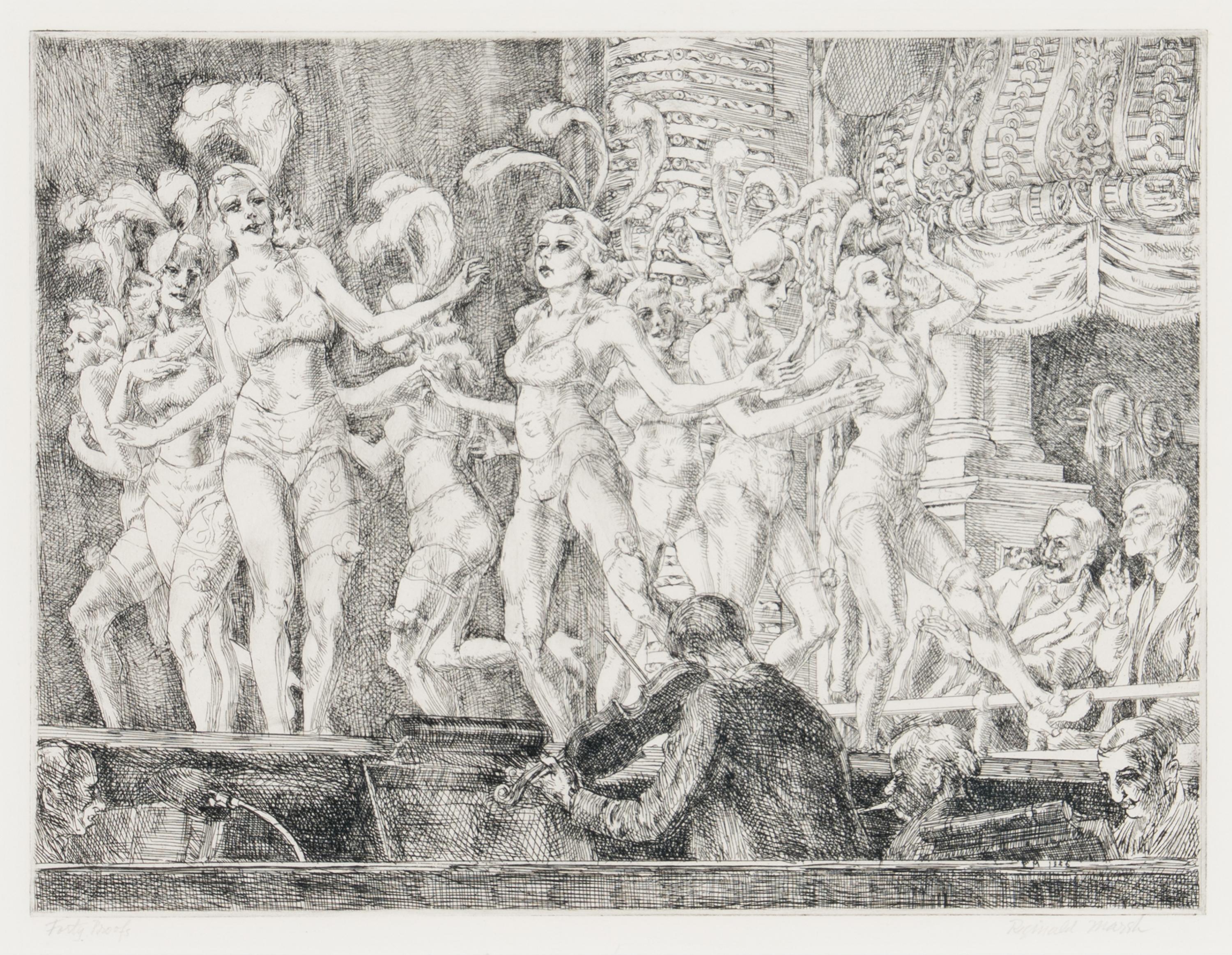 Minsky's New Gotham Chorus, ca 1936