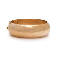 YELLOW GOLD BANGLE BRACELET