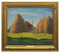 Haystacks, Bucks County, PA