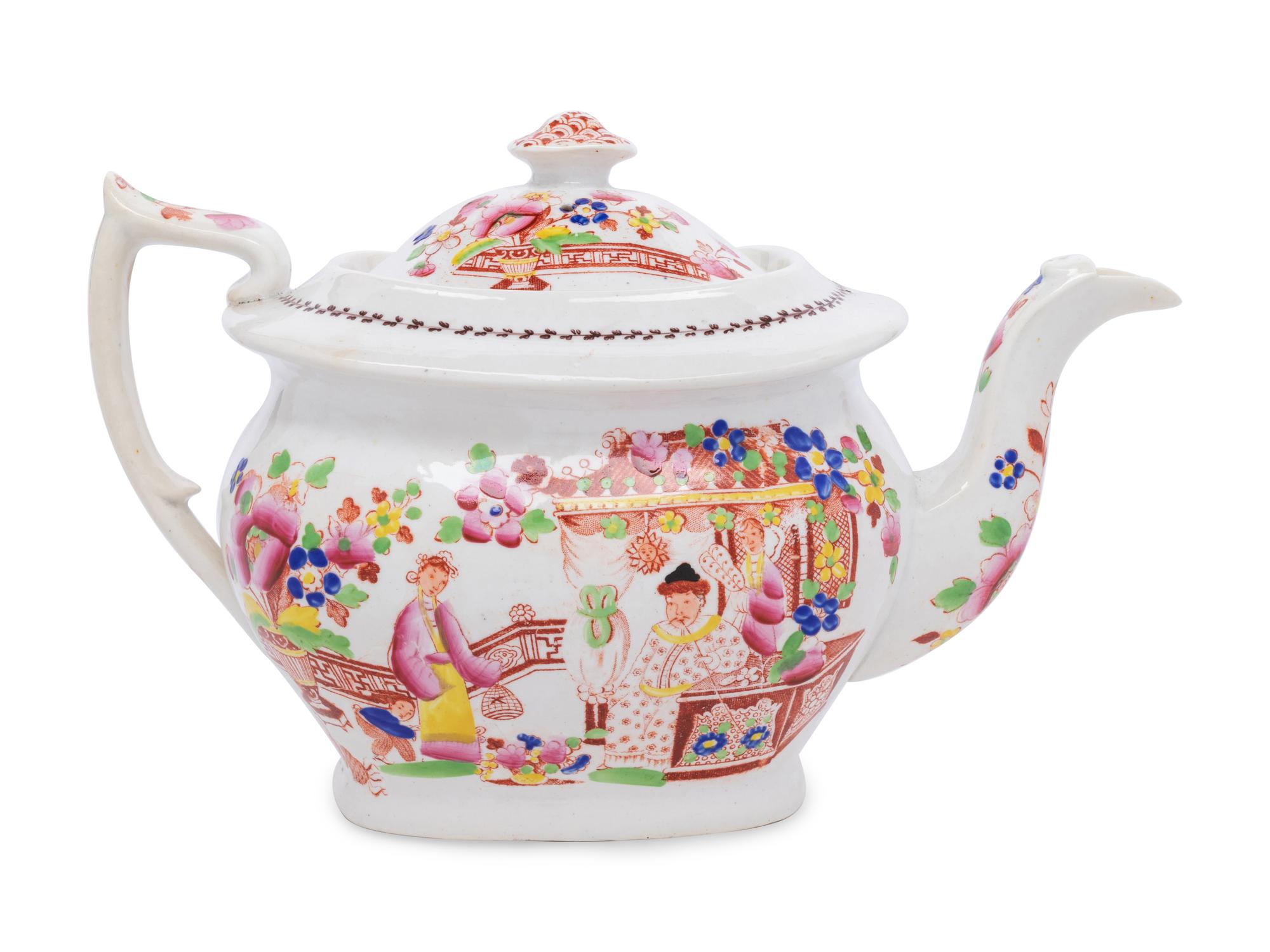 A Collection of Continental and English Porcelain Articles