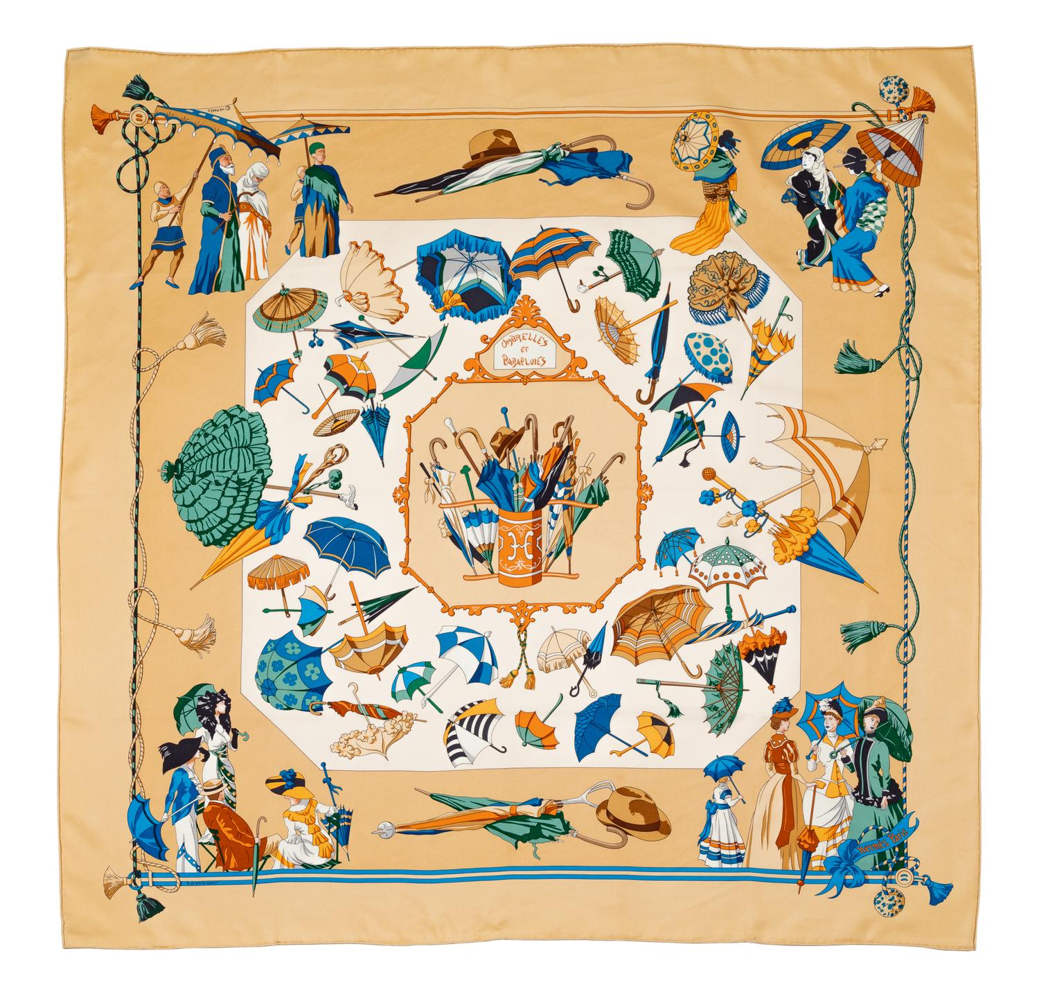 Hermès 90cm Silk Scarf