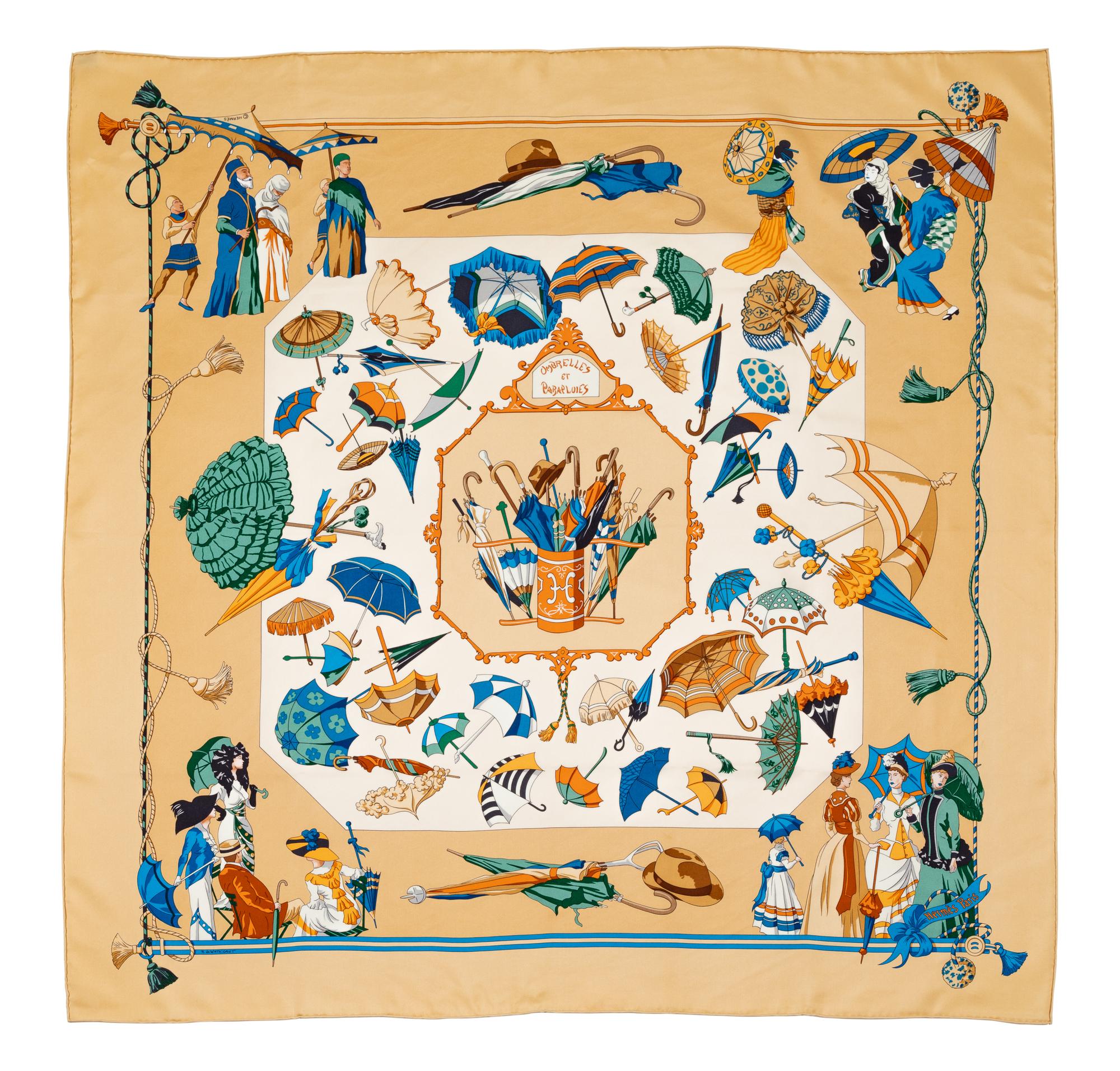 Hermès 90cm Silk Scarf