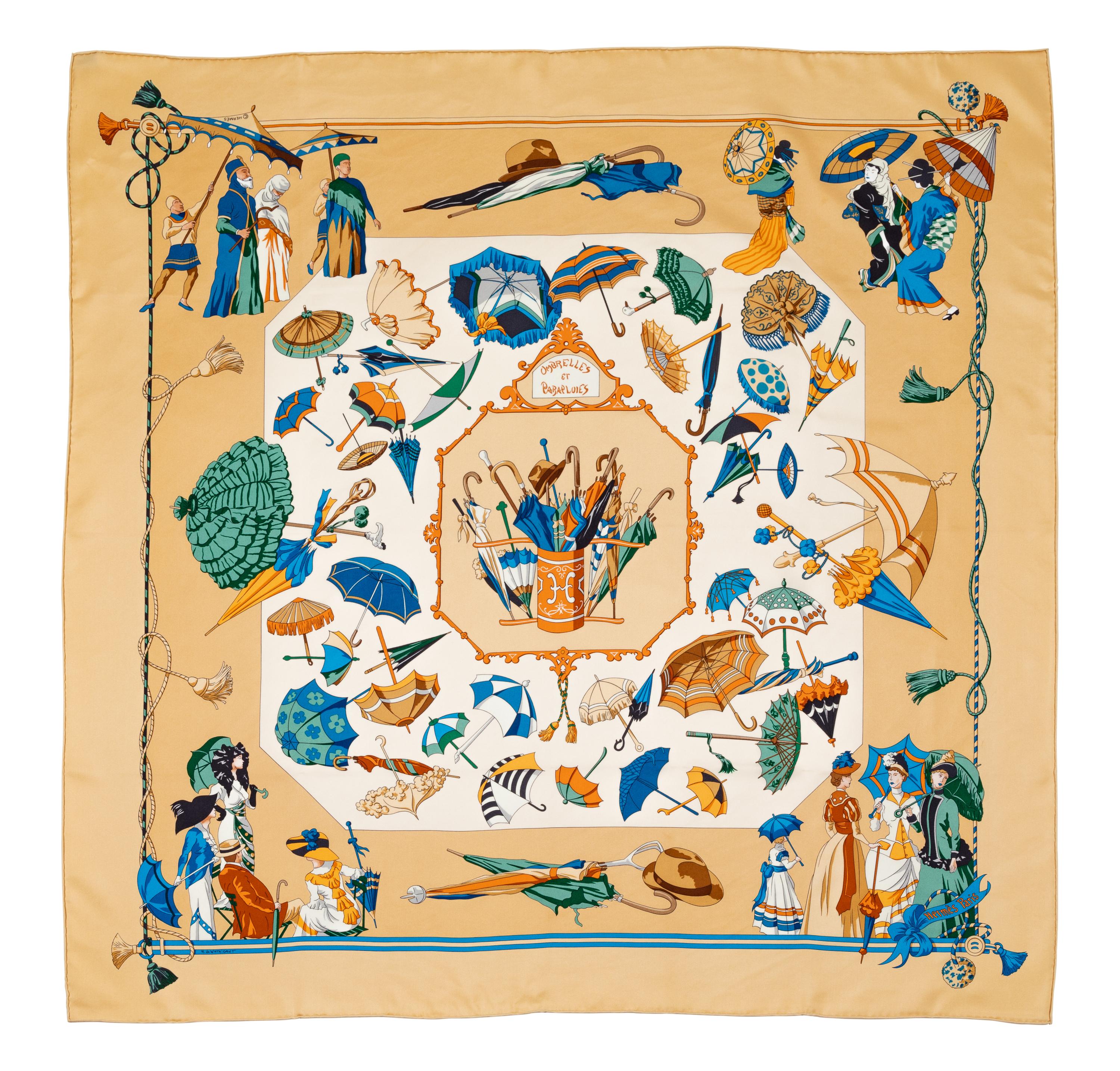 Hermès 90cm Silk Scarf