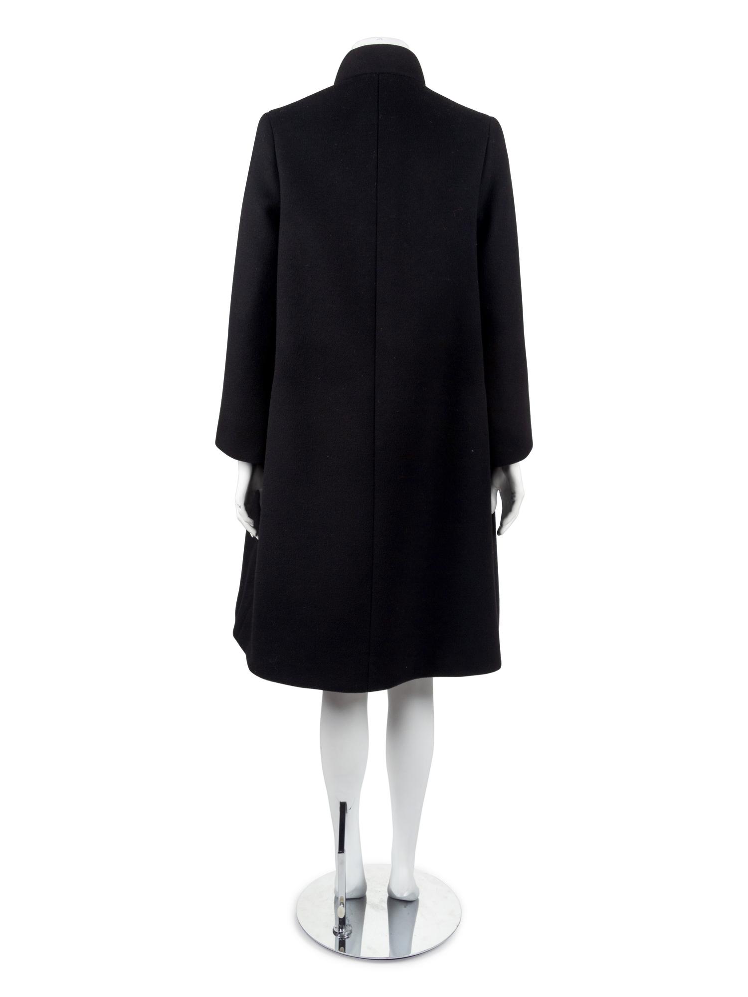 One Norman Norell Coat, One Alberto Fabiani Coat, and One Pauline Trigère Cape, 1960s — Sold to benefit the Art Acquisition Fund at the Indianapolis Museum of Art at Newfield.