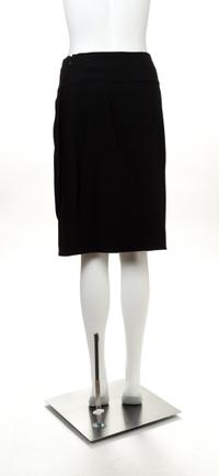 An Etro Black and White Tweed Coat and Skirt Ensemble Jacket size 42; Skirt size 44.