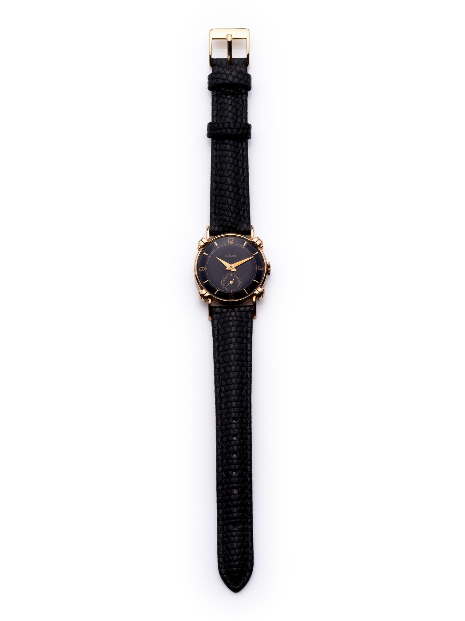 LeCOULTRE, VINTAGE, 14K YELLOW GOLD WRISTWATCH
