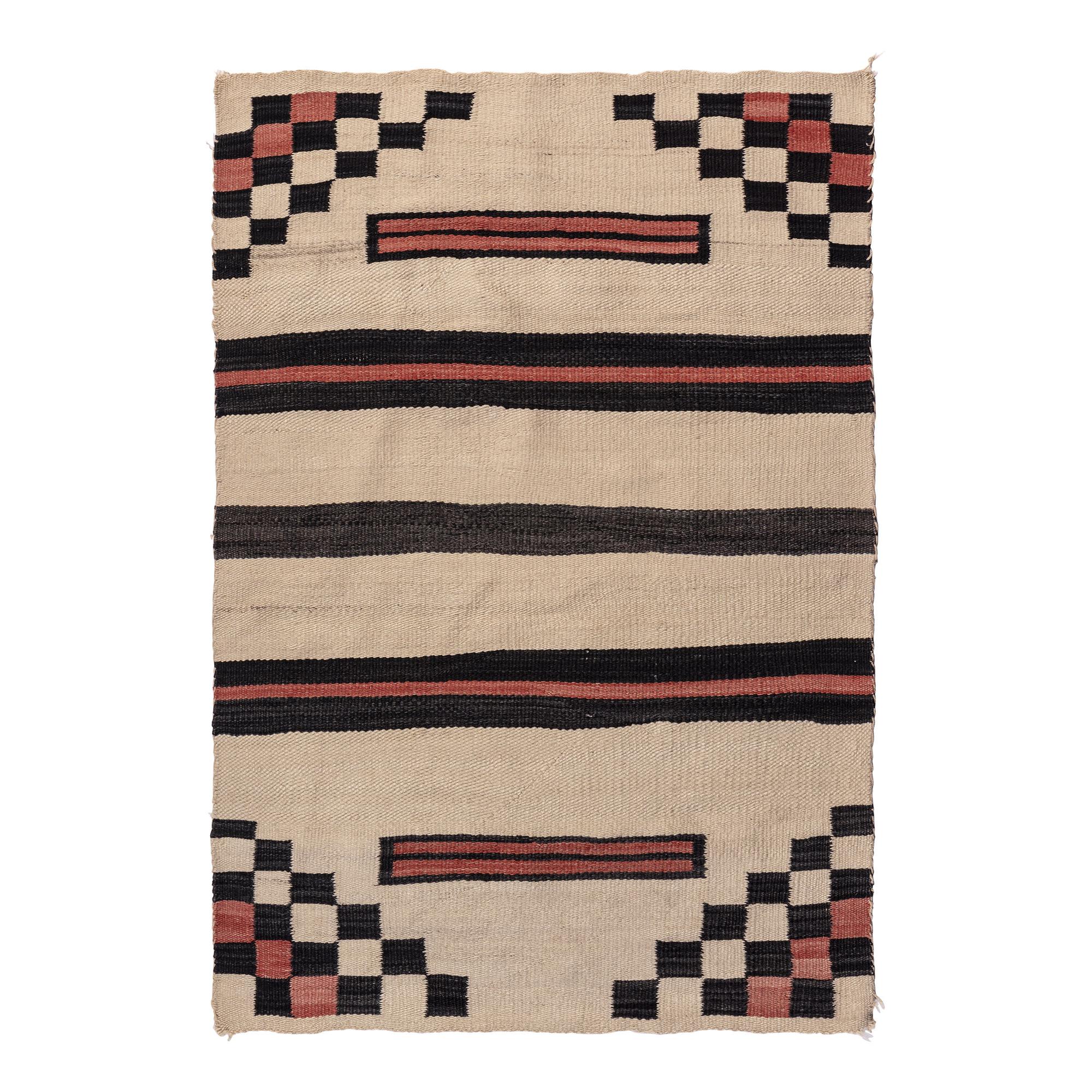 Navajo Regional Double Saddle Blanket / Rug