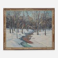 Walter Emerson Baum (American, 1884–1956) Brook (In the Woods, Sellersville)
