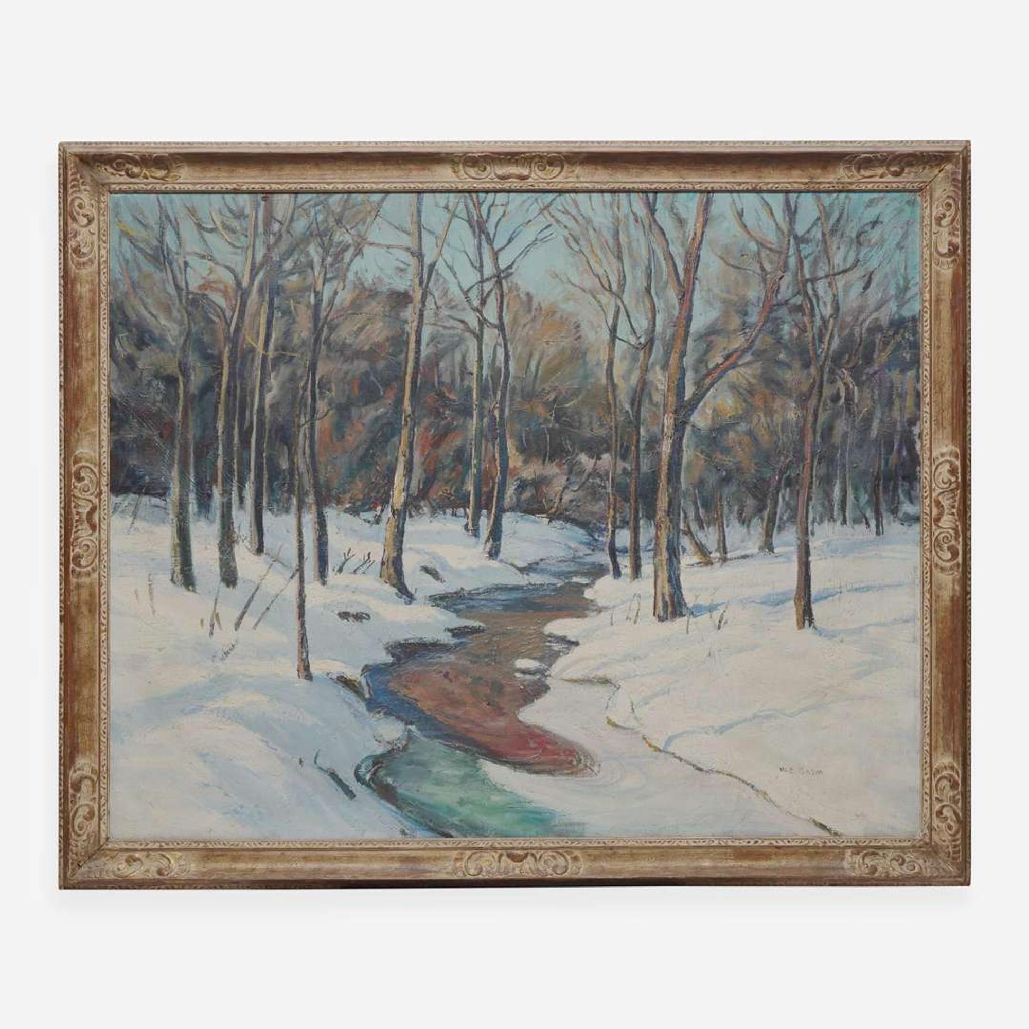 Walter Emerson Baum (American, 1884–1956) Brook (In the Woods, Sellersville)