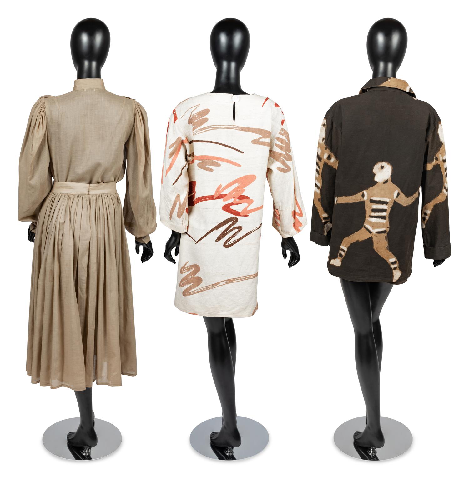Two Ensembles and a Dress by Arthur McGee, 1970-80s