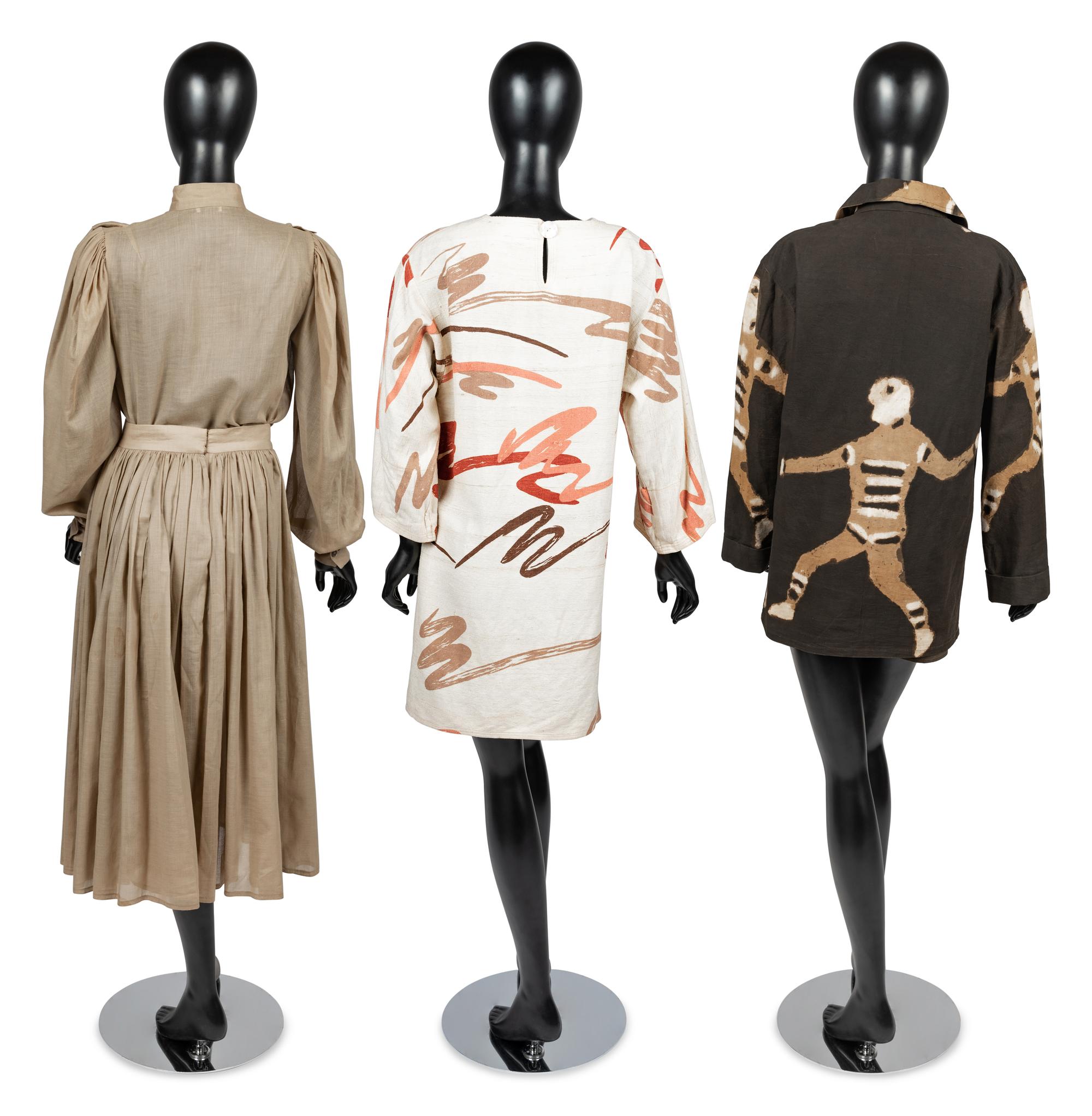 Two Ensembles and a Dress by Arthur McGee, 1970-80s