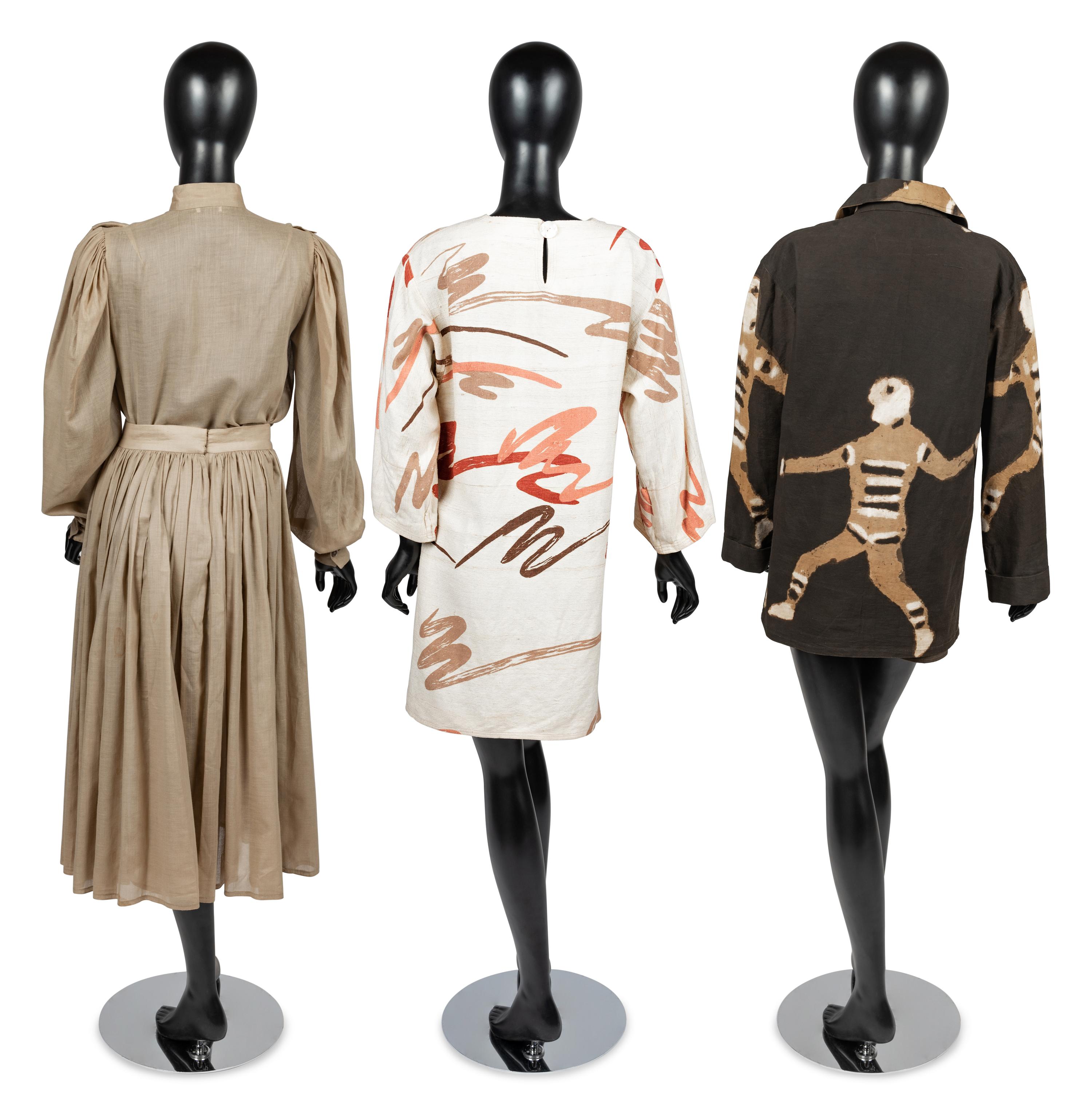 Two Ensembles and a Dress by Arthur McGee, 1970-80s