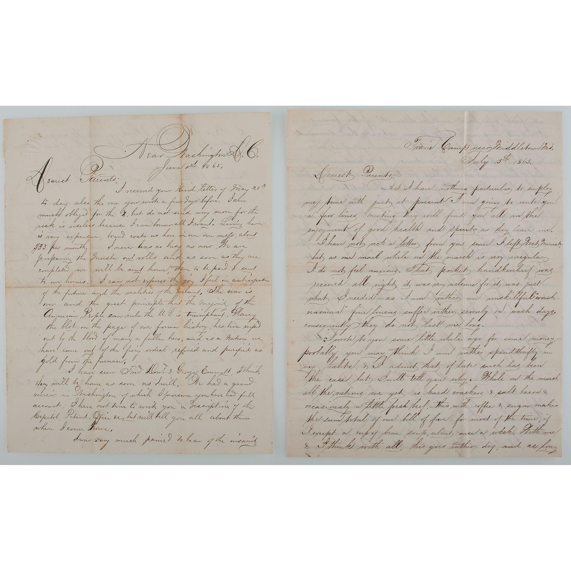 Civil War Archive of George W. Jones, 26th Wisconsin Infantry