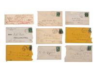 [AMERICANA - HORSE RACING]. Manuscript archive identified to world-renowned trainer and jocky William H. Doble (ca 1814-1896). January-August, 1876.
