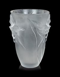 A Lalique Iris Vase