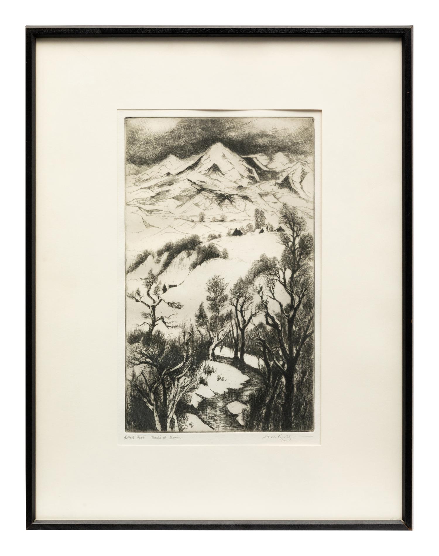 Peaks of Paonia , Artist's Proof
