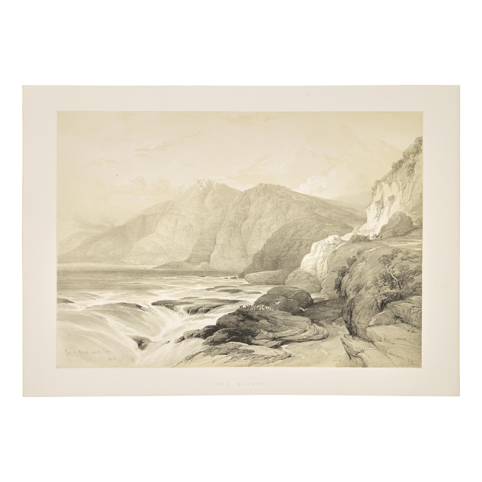[Prints] Roberts, David. Group of Eight Prints