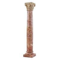 A European Carved Marble Column Capital